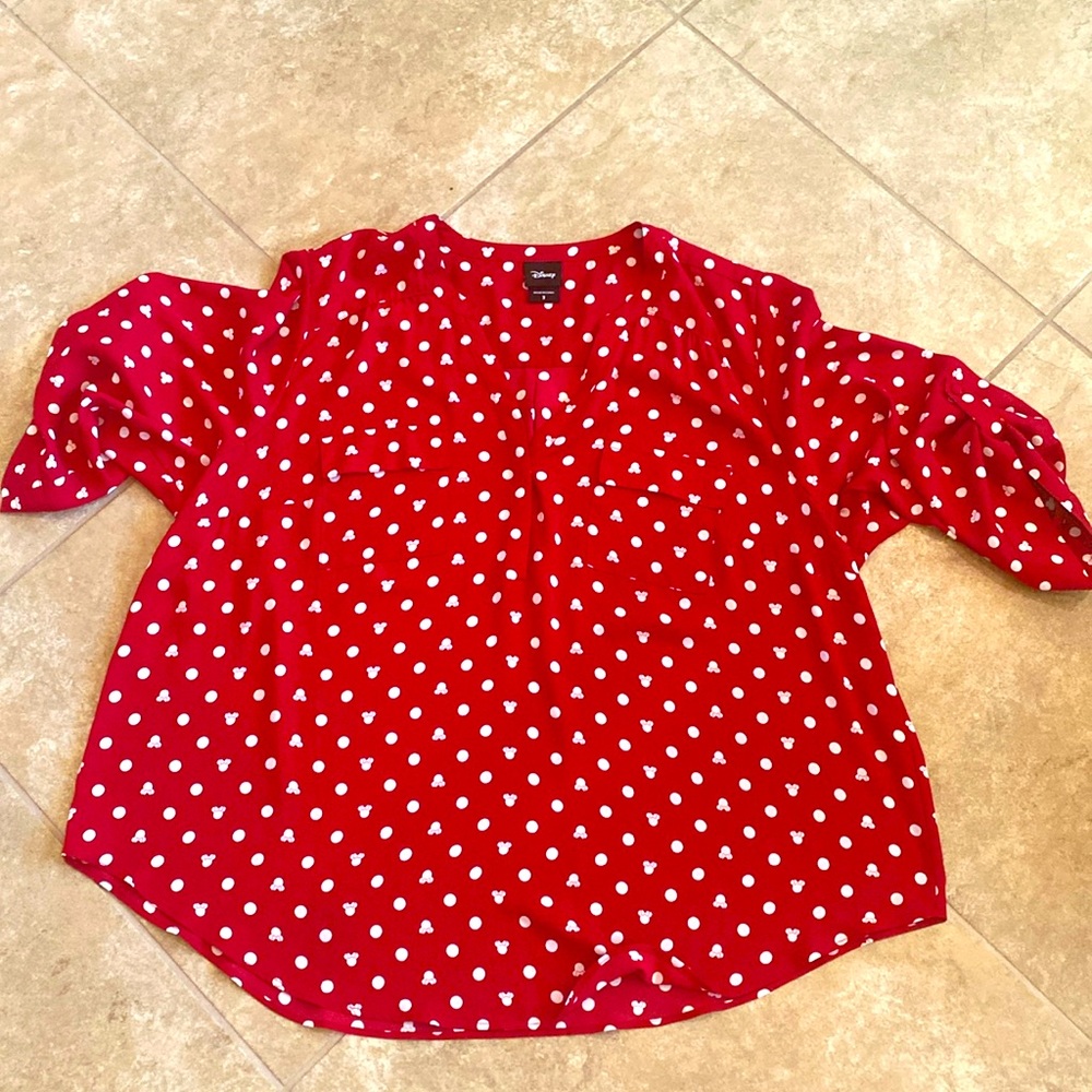 Women’s Disney Blouse Size 22 Minnie Mouse